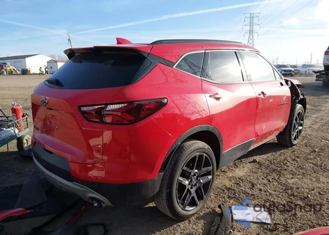 2019 Chevrolet Blazer Base W/3Lt из США, поврежденный, VIN 3GNKBDRS5KS698915